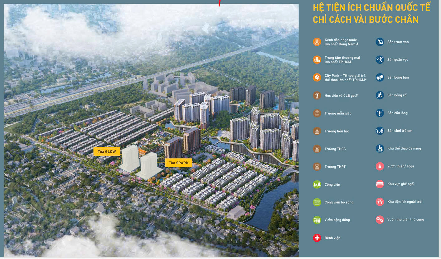 Tiện ích toàn khu đô thị Global City